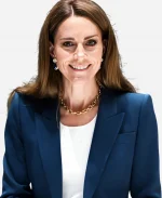 Kate Middleton V&A East Blue Blazer