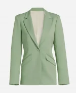 Kate Snow NBC News Daily Green Blazer