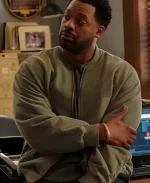 Kevin Atwater Chicago P.D. S12 LaRoyce Hawkins Green Bomber Jacket