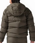Kiana Cook Chicago PD S12 Green Puffer Jacket For Women
