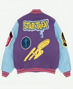 Kid Cudi Star Trek Light Year Varsity Bomber Jacket For Sale