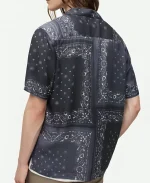 Kurt Movie Bride Hard 2025 Stephen Dorff Black Printed Shirt