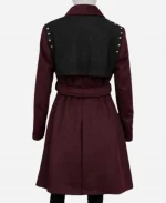 Law and Order Organized Crime Ayanna Bell Maroon Coat