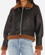 Law and Order Organized Crime Jet Slootmaekers Leather Jacket