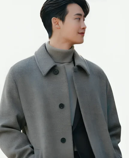 Lee Jong-suk Law and the City S01 Grey Wool Coat