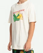 Liam The Survivors Season 01 Julian Weeks Hater Incinerator Printed White T-Shirt For Sale