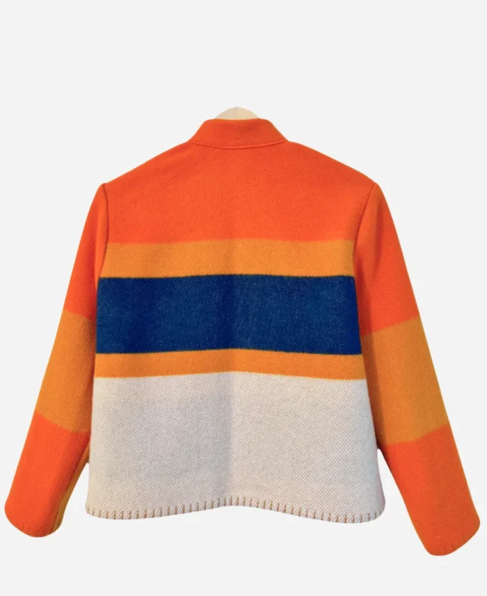 Lily Eve Hermes Wool Jacket For Sale