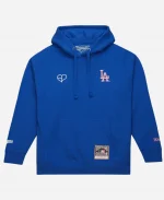 Los Angeles Dodgers Mitchell & Ness x BLACKPINK Royal Pullover Hoodie
