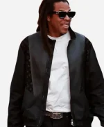 Louis Vuitton Jay-Z Black Leather Jacket