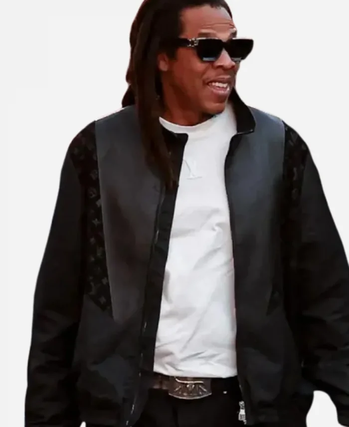 Louis Vuitton Jay-Z Black Leather Jacket