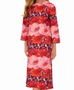 Love Hotel S01 Shannon Beador Red & Pink Floral Dress