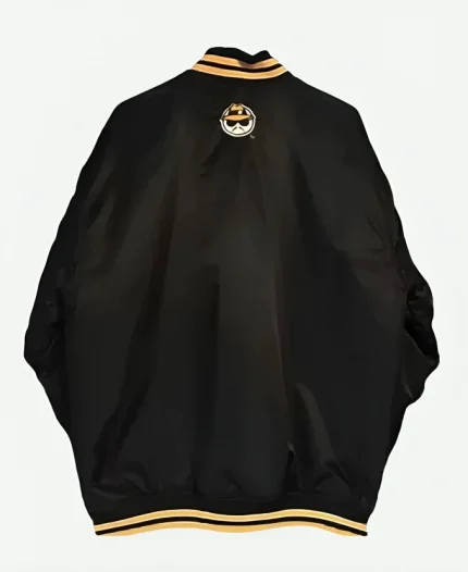 Lowrider Black Satin Jacket For Unisex