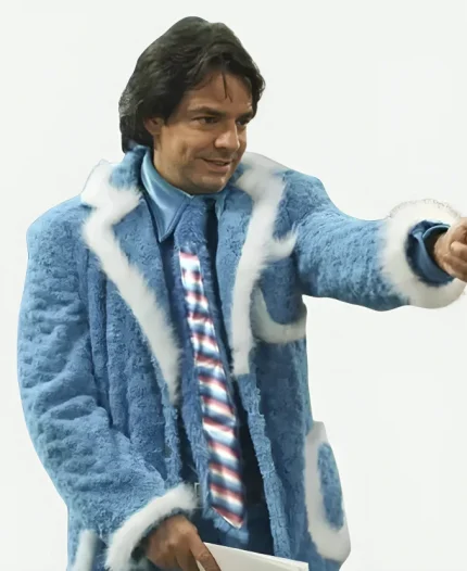 Ludovico P. Luche Baby Blue Fur Coat