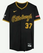 MLB 2025 Pittsburgh Pirates Jared Jones Nike Script Jersey
