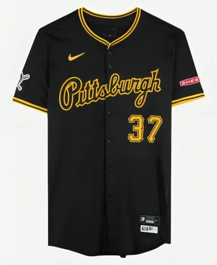 MLB 2025 Pittsburgh Pirates Jared Jones Nike Script Jersey