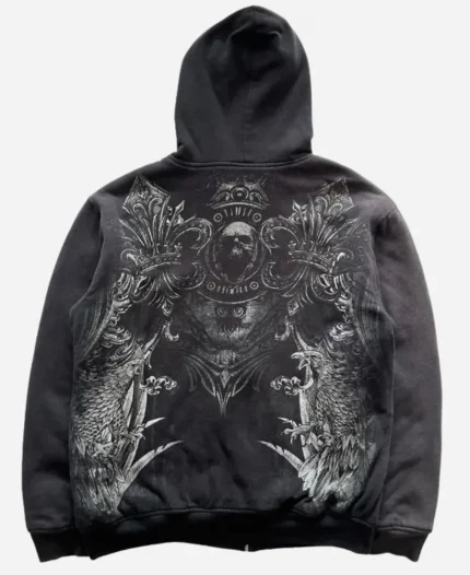 MMA Elite Black Pullover Hoodie For Unisex