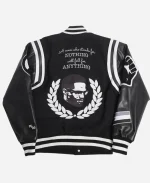 Malcolm X Black Letterman Jacket