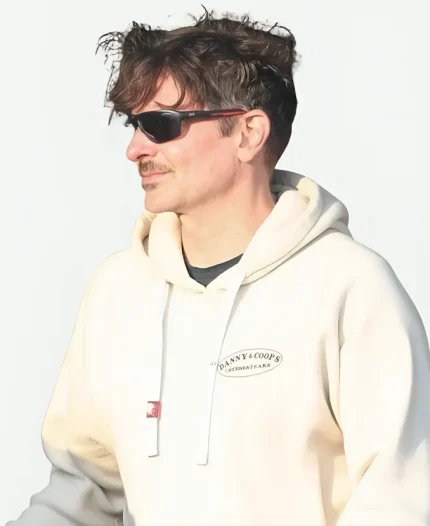 Malibu 2025 Bradley Cooper Pullover White Hoodie