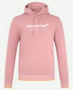 McLaren Essential Logo Pink Pullover Hoodie