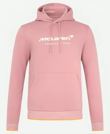 McLaren Essential Logo Pink Pullover Hoodie