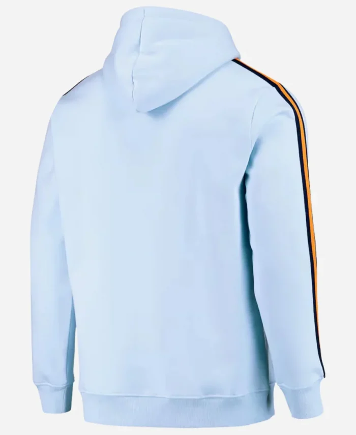 McLaren F1 Mens Gulf Track Blue Hoodie