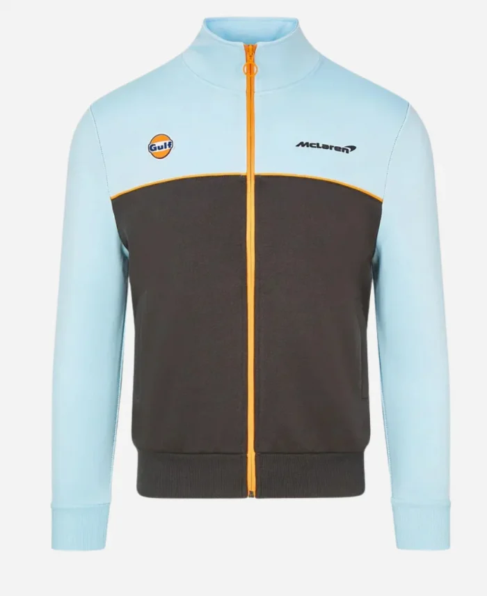 McLaren F1 Mens Gulf Track Fleece Hoodie For Sale