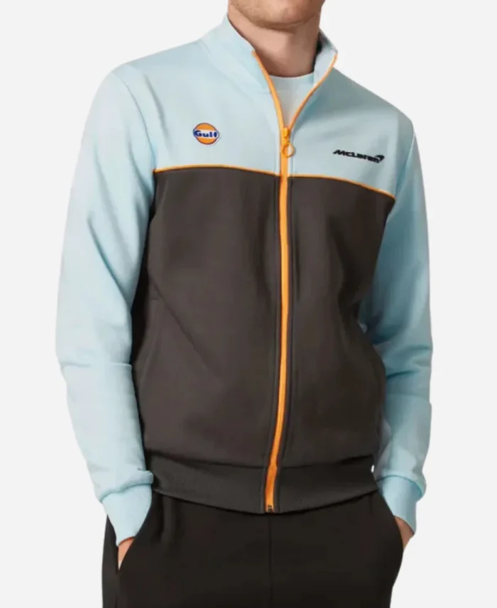 McLaren F1 Mens Gulf Track Hoodie For Unisex