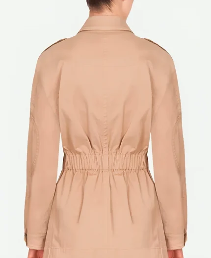 Melania Trump Beige Cotton Jacket