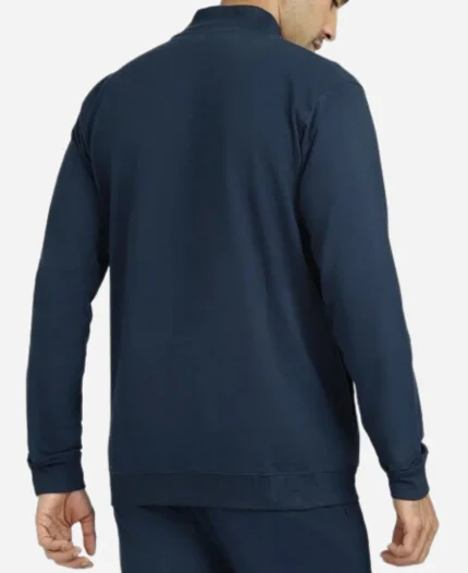 Men's Beringen Fleece Blue Hoodie For Sale