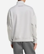 Mercedes AMG Adidas F1 Silver Arrows Grey Sweatshirt For Sale