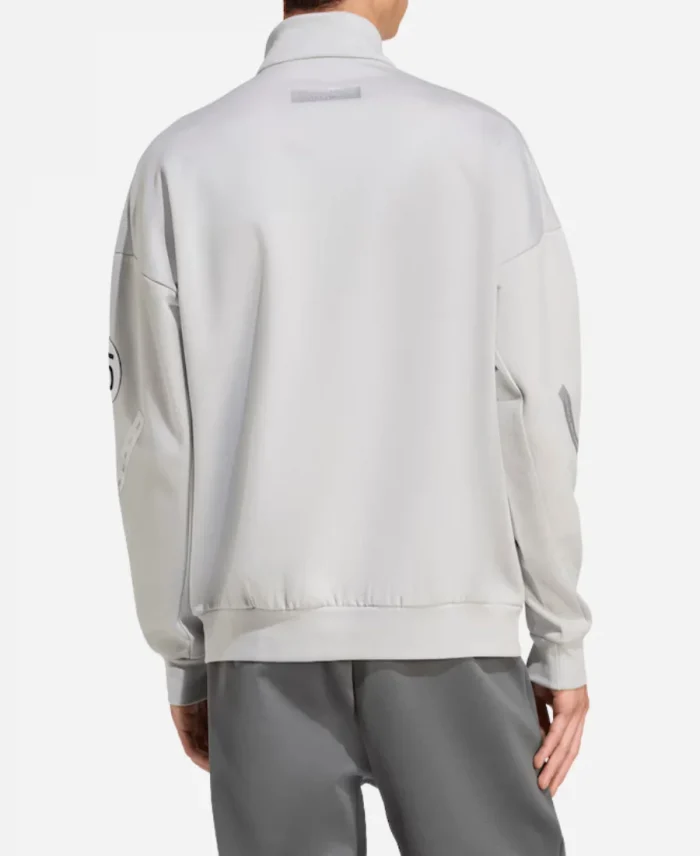 Mercedes AMG Adidas F1 Silver Arrows Grey Sweatshirt For Sale