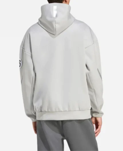 Mercedes Amg F1 x Adidas Silver Arrows Gr=rey Hoodie