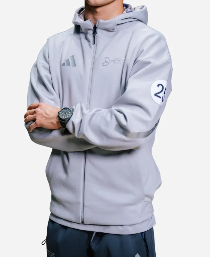 Mercedes Amg F1 x Adidas Silver Arrows Hoodie