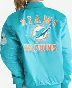 Miami Dolphins Bomber Jacket For Unisex