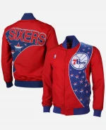 Mitchell & Ness Philadelphia 76ers Warm-Up Jacket