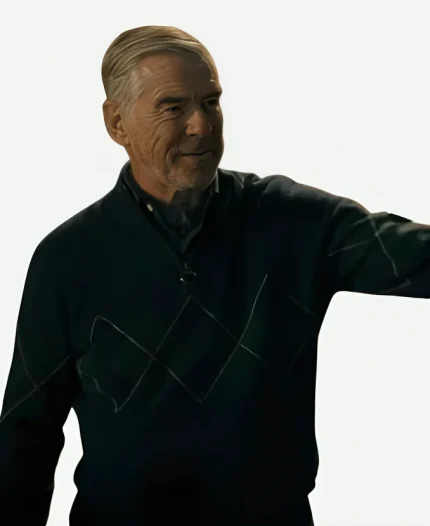 Mobland 2025 Pierce Brosnan Sweater