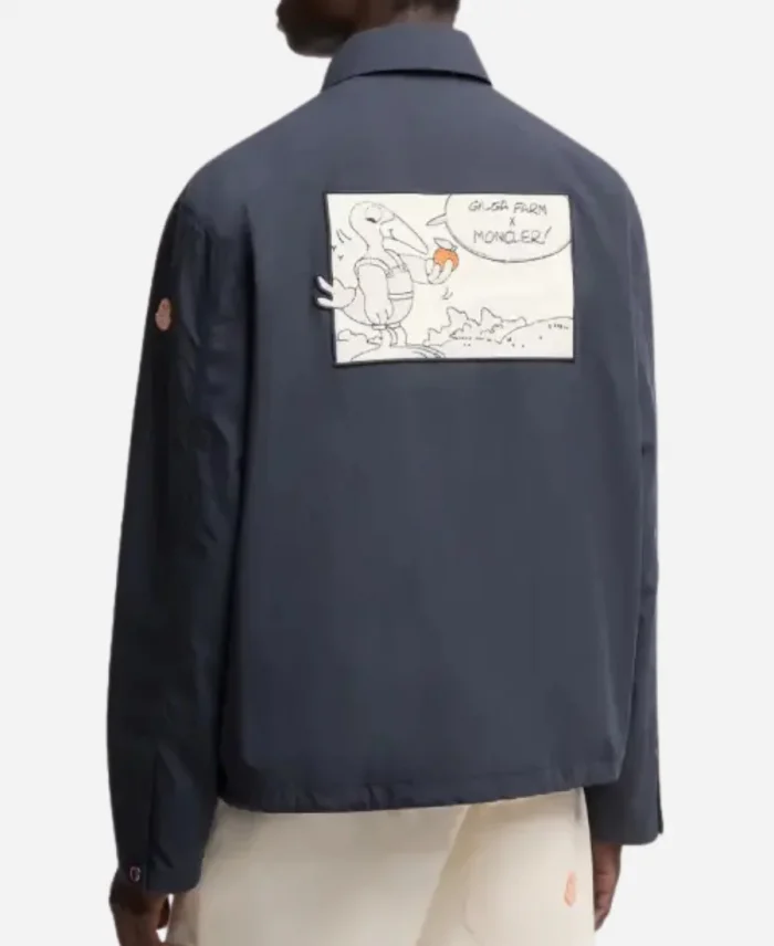 Moncler x Gilga Farm by Donald Glover Satsuma Blue Shirt Jacket