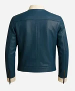 Mr Fantastic 4 Blue Leather Jacket For Sale