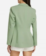 NBC News Daily 2025 Kate Snow Green Blazer For Women