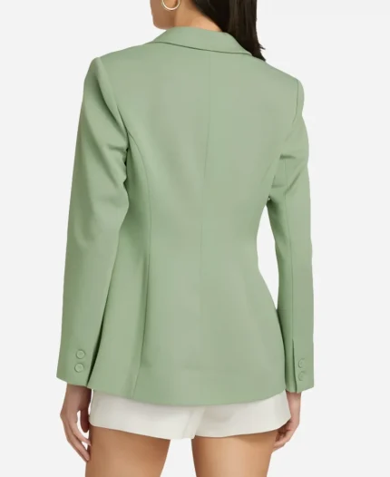 NBC News Daily 2025 Kate Snow Green Blazer For Women
