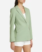 NBC News Daily Kate Snow Green Blazer For Sale