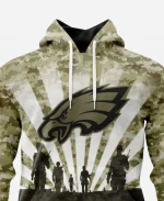 NFL Salute To Service Eagles Hoodie