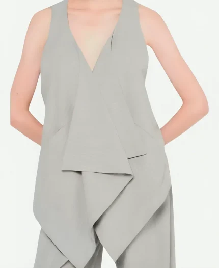 Naomi Hamilton TV Series Beyond The Gates 2025 Arielle Prepetit Drape Vest