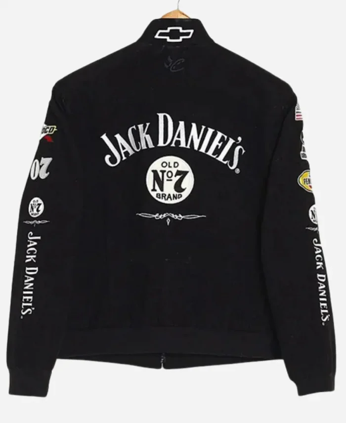 Nascar Racing Black Jacket Back