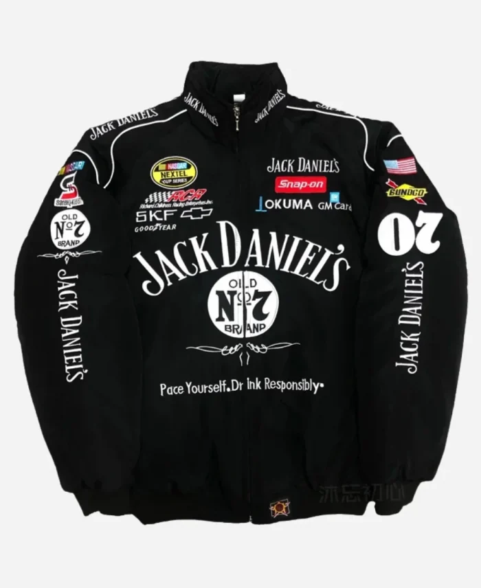 Nascar Racing Black Jacket For Sale