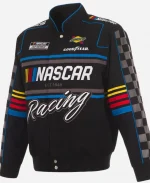 Nascar Racing Black Jacket For Unisex