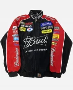 Nascar Racing Red And Black Jacket
