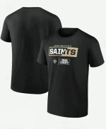 New Orleans Saints Black Shirt
