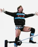 Night of Champions 2025 CM Punk Black Bomber Jacket