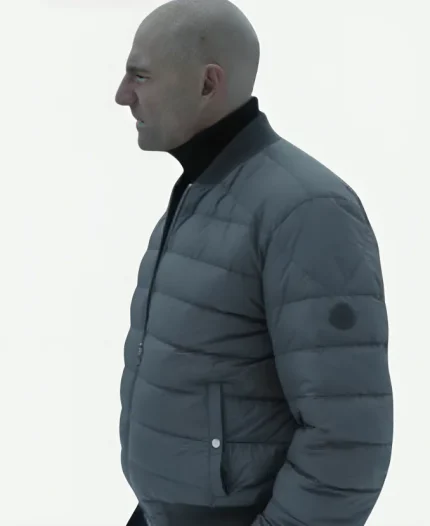 Nine Perfect Strangers Mark Strong Puffer Jacket